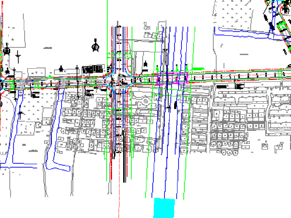 市政道路管道施工图纸资料下载-市政道路工程施工图纸（共29张）