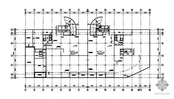 [杭州市]某十四层商业综合楼建筑施工图及室内装修施工图- 