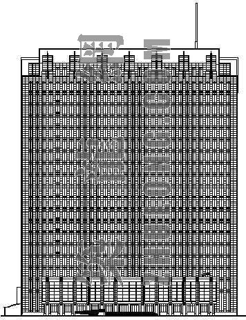 电力调度大厦建筑设计资料下载-某大厦建筑设计方案