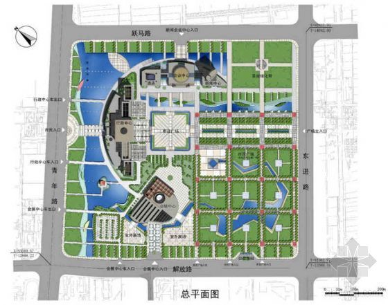 盐华资料下载-华南理工盐湖市级城市中心设计方案