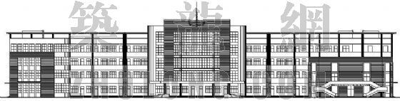 教学楼建筑设计理念竹资料下载-某中学教学楼建筑设计方案
