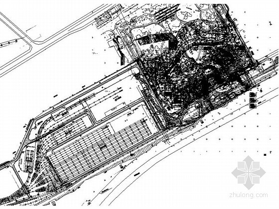 房子平面图及效果图资料下载-[重庆]某小区示范住宅建筑规划总平面图（含效果图）