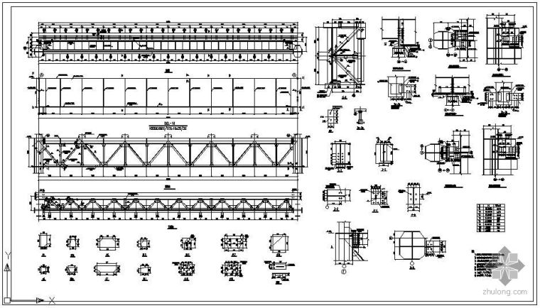 24米跨吊车梁资料下载-某吊车梁节点构造详图(18米)