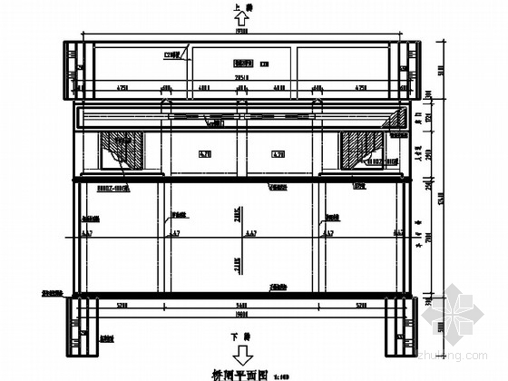 排涝闸闸室图资料下载-防洪闸枢纽工程施工图（防洪闸排涝泵站交通桥三位一体）