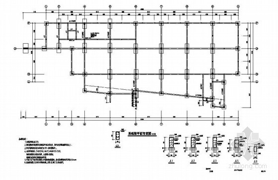 学校艺术资料下载-永嘉县某学校艺术楼结构设计图
