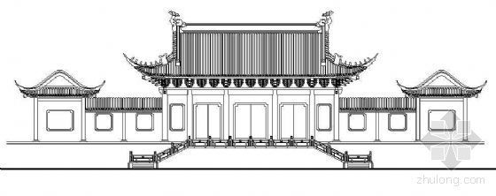 楼阁大样图资料下载-东王府殿古建成套施工图