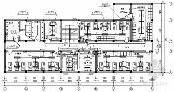 消防站电气设计施工图资料下载-某消防站中队大楼全套电气图