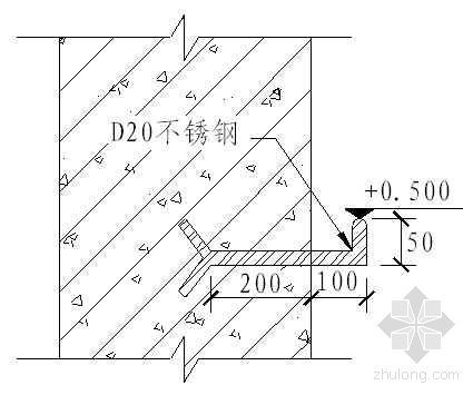 沉降观测测量示意图资料下载-沉降观测点埋设示意图