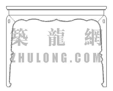 中式家具装修图资料下载-中式家具019