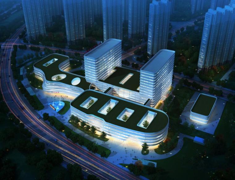 医院建筑平面方案设计资料下载-[北京]某人民医院建筑规划及方案设计（PDF+84页）