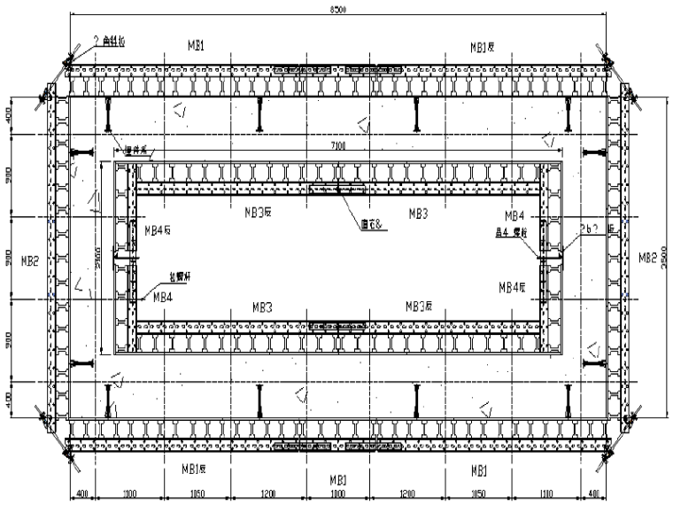桥梁柱墩模板CAD图资料下载-[贵州]大跨度连续刚构桥矩形墩柱施工技术方案