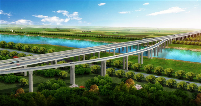 高速公路基本建设资料下载-[BIM案例]青岛新机场高速公路BIM应用实践