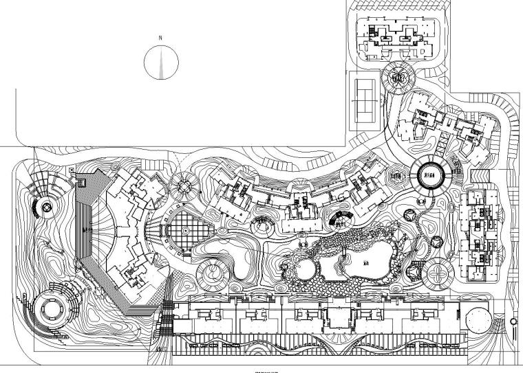 环境布置SU资料下载-[四川]香格里拉花园环境景观工程施工图纸设计（CAD+150页）