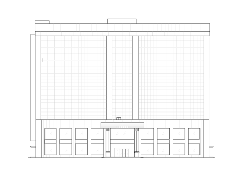 酒店设计建筑图纸资料下载-高层四星酒店全套建筑图纸