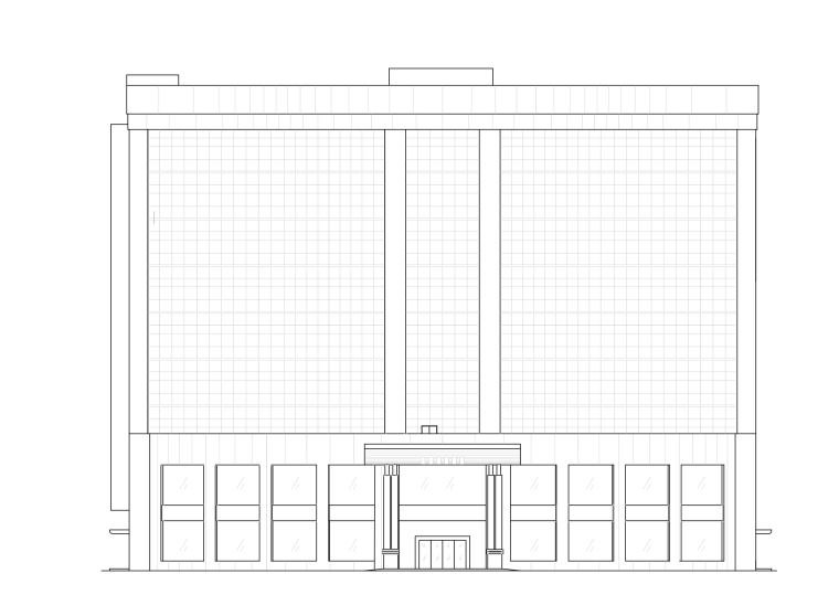 高层四星酒店建筑平面图资料下载-高层四星酒店全套建筑图纸