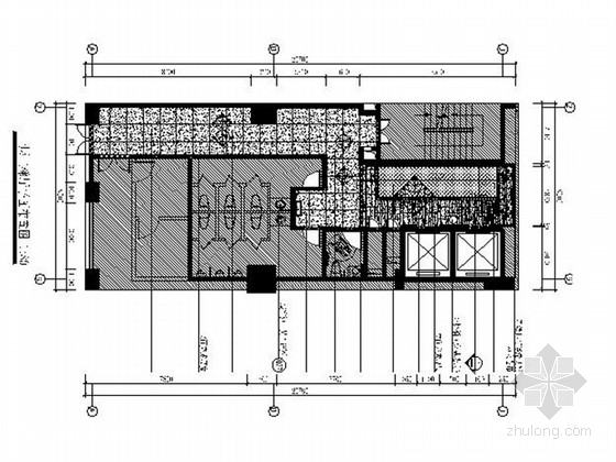 商场室内精装施工图资料下载-精装国际酒店电梯厅室内施工图