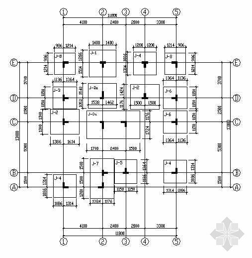 别墅图纸全套包括结构资料下载-一套别墅的全套结构图纸