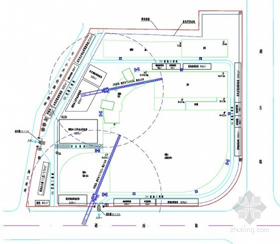 汽车坡道坡长计算表格资料下载-[安徽]广场超高层建筑总包及安装预留预埋施工组织设计（附平面布置