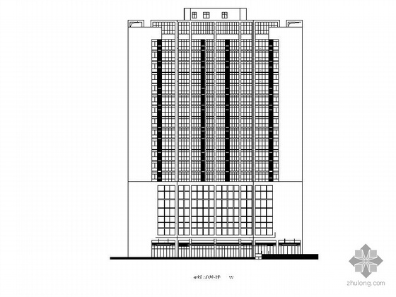 住房建筑全套图纸资料下载-[达州]某酒店式住房建筑施工图