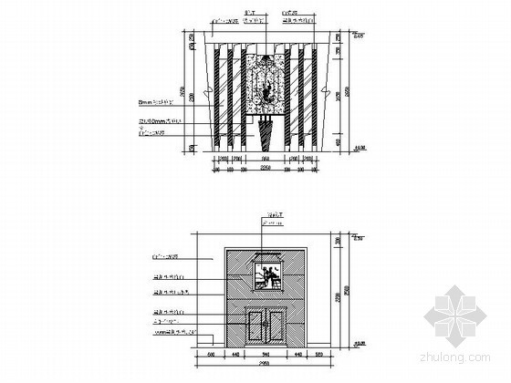 房建图下载资料下载-各式玄关立面CAD详图下载