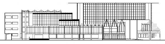 汽车中心建筑资料下载-某二层汽车销售中心建筑方案图