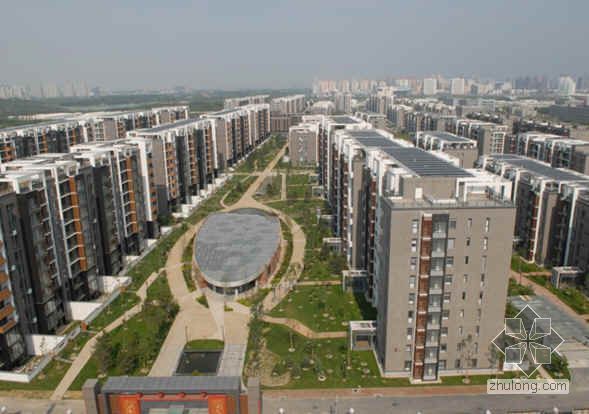 10层框架剪力墙公寓资料下载-北京某多层剪力墙结构高档公寓群创鲁班奖汇报材料（PPT 2008年）