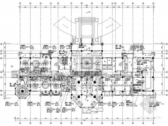 全套室外温泉施工图资料下载-[江西]温泉会所空调通风设计施工图