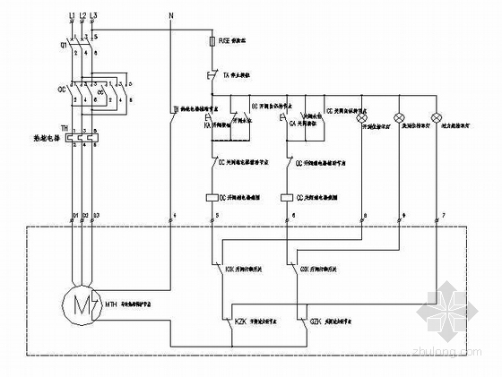 电动阀电气原理图资料下载-电动阀控制原理图