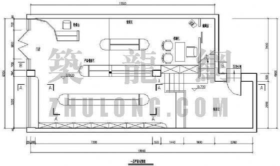 矮柜立面cad资料下载-某连锁店内部装修图