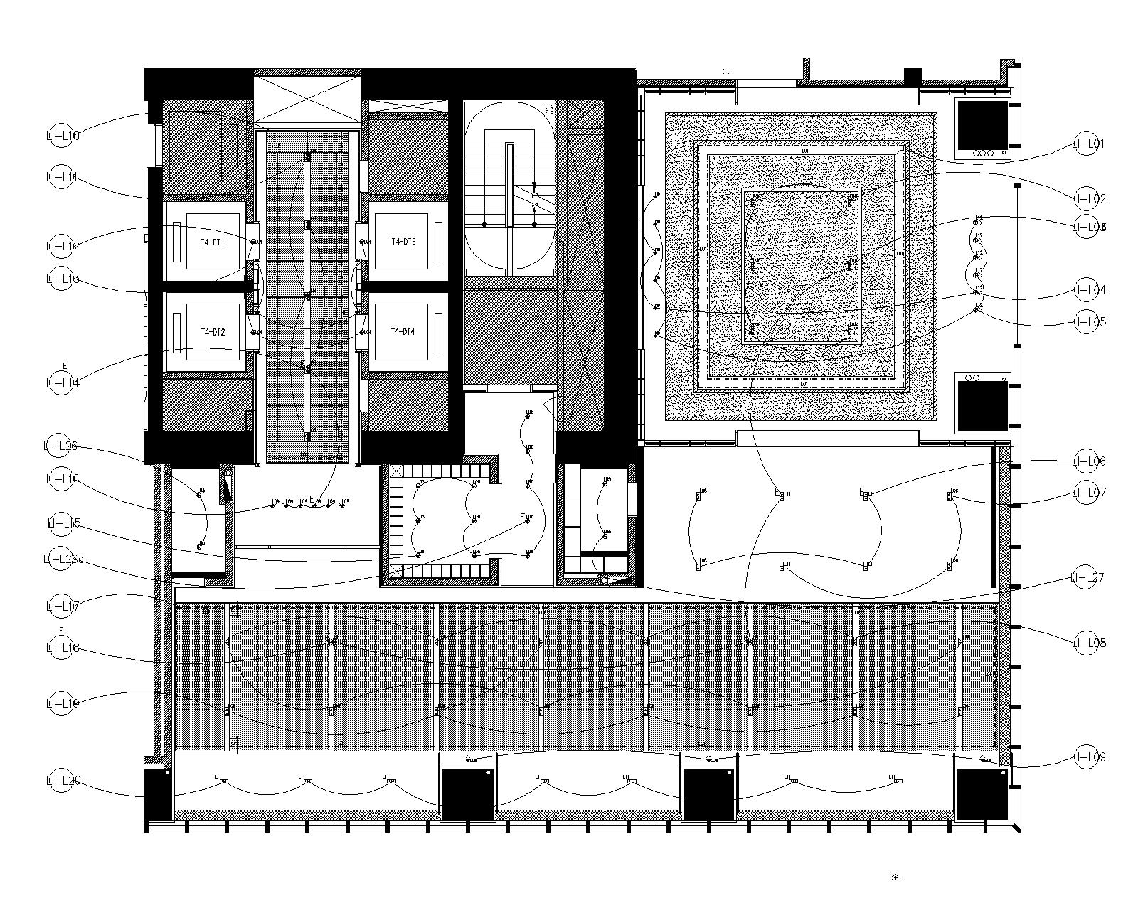 [scda&如恩]知名地產公寓樣板間大堂 電梯間裝修設計施工圖&軟裝方案&