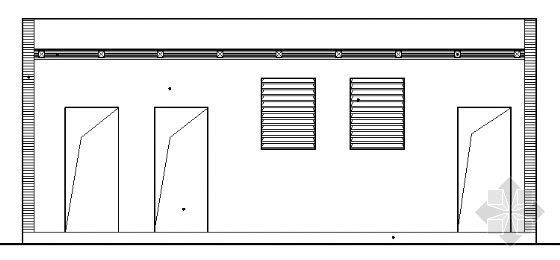 公共厕所建筑方案图砖混资料下载-某公厕建筑方案图3