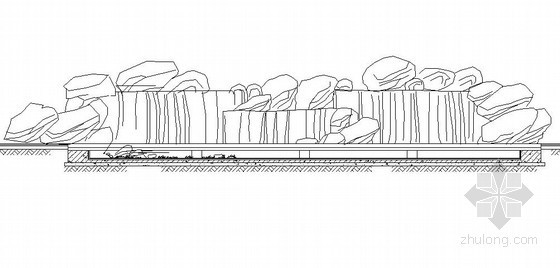 假山跌水su资料下载-假山跌水施工做法