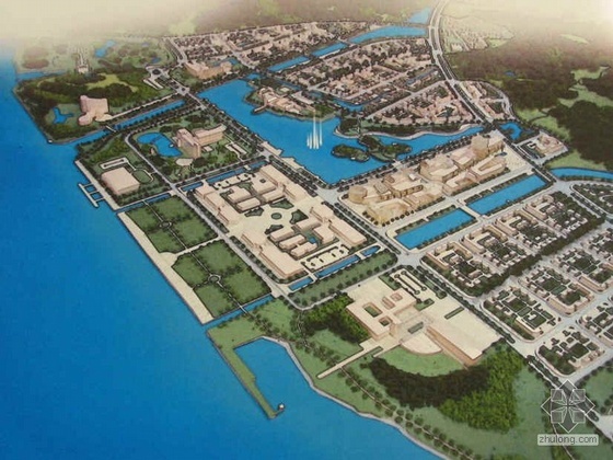 大型小区设计规划文本资料下载-[广州]某城市设计规划文本（SOM）