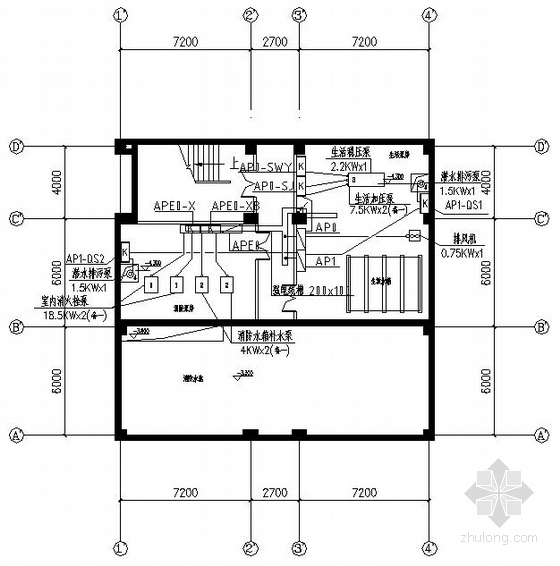免费六层建筑施工图资料下载-某六层教学楼全套电气施工图