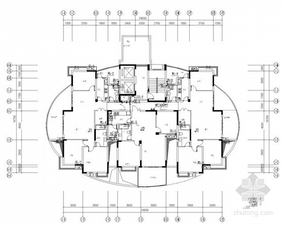 课程设计排图资料下载-高层建筑给排水课程设计（带计算书）