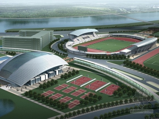 农大体育馆方案设计文本资料下载-[广州]知名大学体育场馆设计方案文本（含CAD详图）