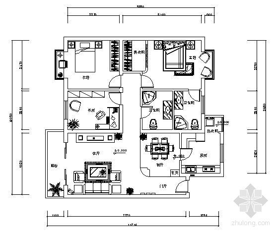 海景公寓室内装修方案资料下载-室内装修设计方案