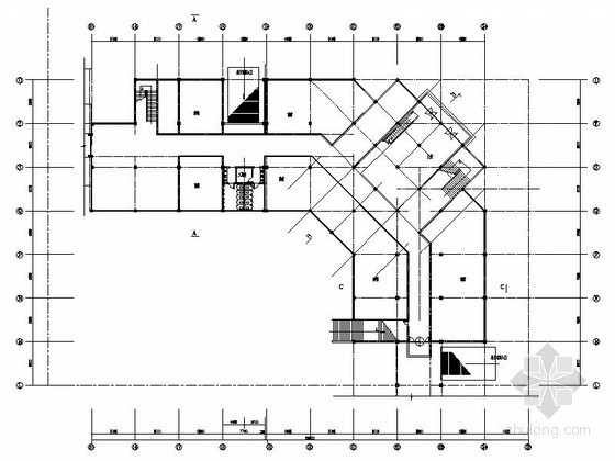 [仿古建]海盐某商业、旅游娱乐中心（3、4号楼）建筑方案图- 