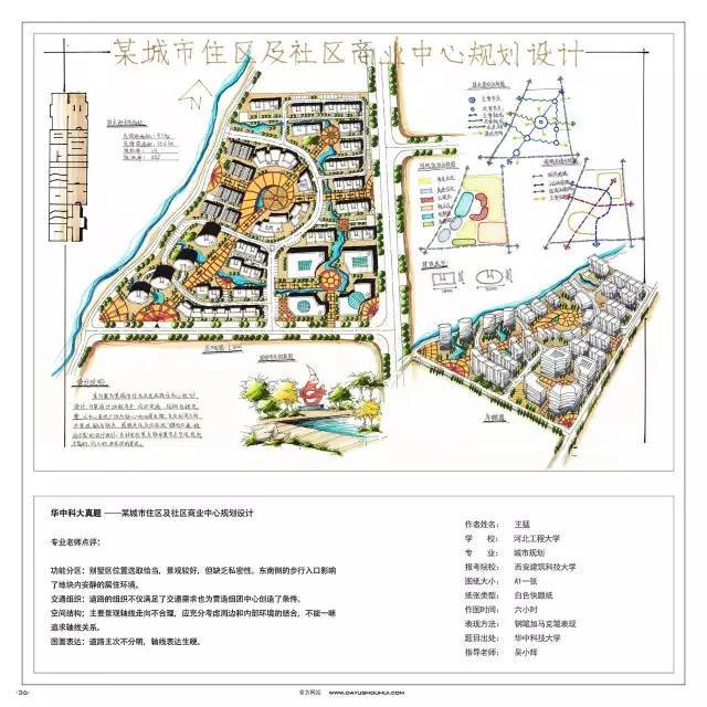 景观、规划、建筑快题—献给为快题而奋斗的你_19