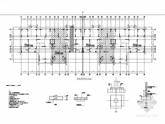 六层住宅剪力墙结构资料下载-[江苏]地上六层剪力墙结构住宅楼结构施工图