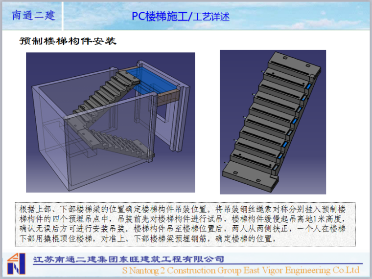 商住办项目PC安装专项施工工艺介绍（67页，图文详细）-预制楼梯构件安装