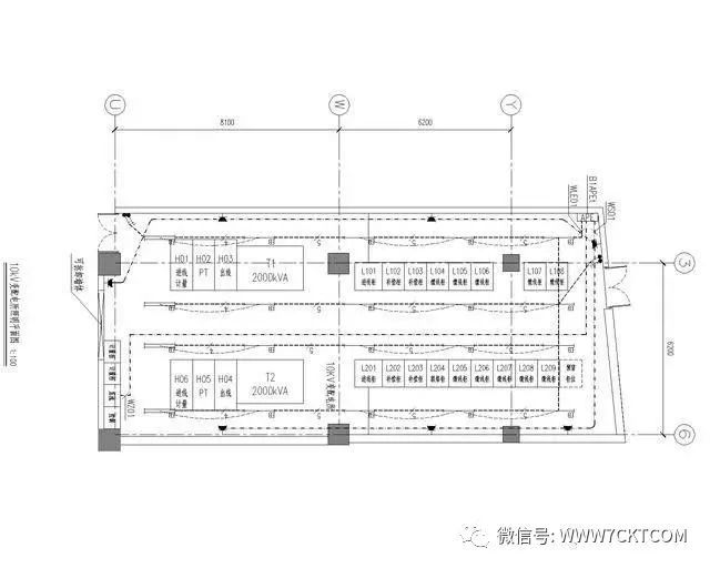 建筑电气设计|常规10kV用户变配电所详图、上进上出、下进下出。_6