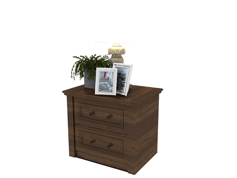 床头柜3D模型下载资料下载-欧式床头柜3D模型下载