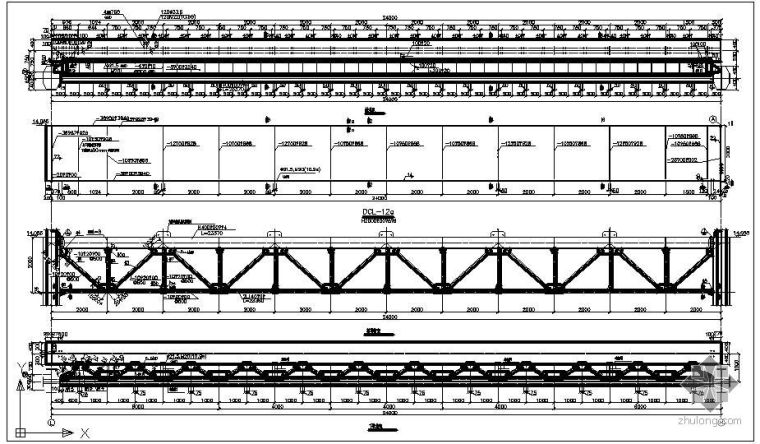 24m吊车梁资料下载-某24m吊车梁节点构造详图二（1）