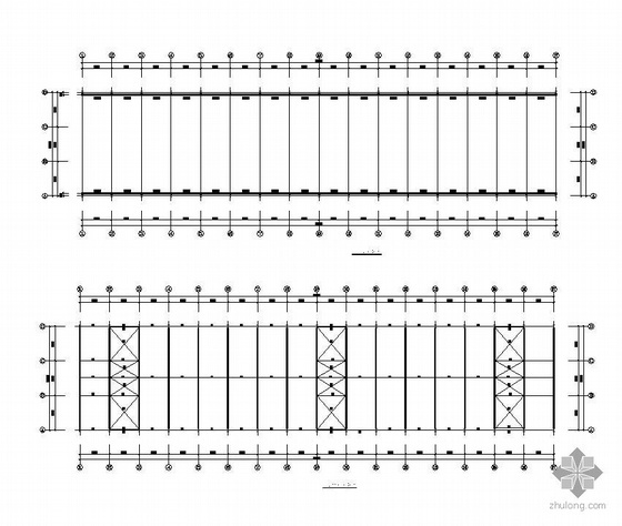 轻钢彩板结构资料下载-舟山某21m跨门式刚架轻钢结构厂房(带吊车)结构施工图