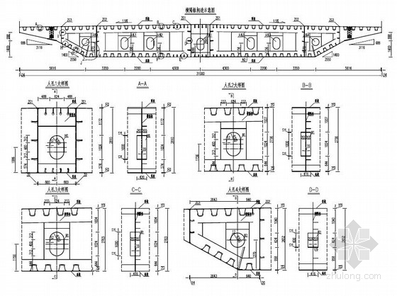 构造塔施工图资料下载-独塔单索面斜拉桥施工图（设计院）