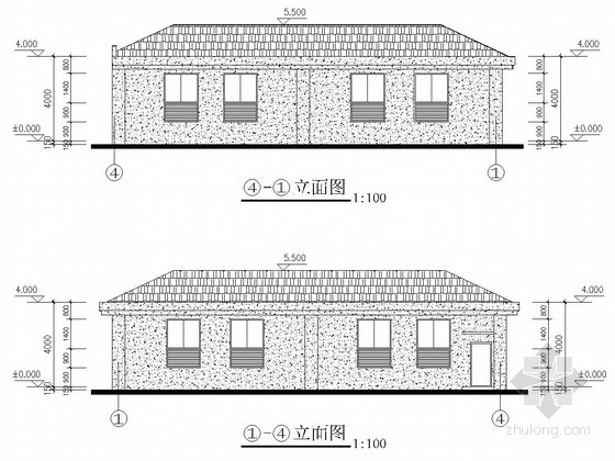一层楼房屋建筑图资料下载-一层小区自管配电房结构施工图（含建筑图）