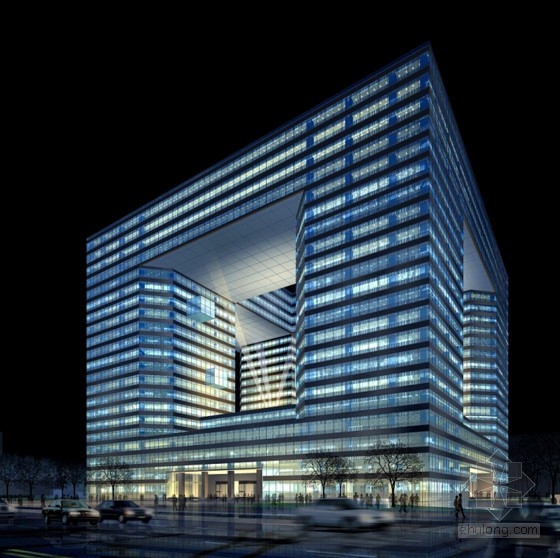 [山西]回字形现代科技研发中心建筑设计方案文本