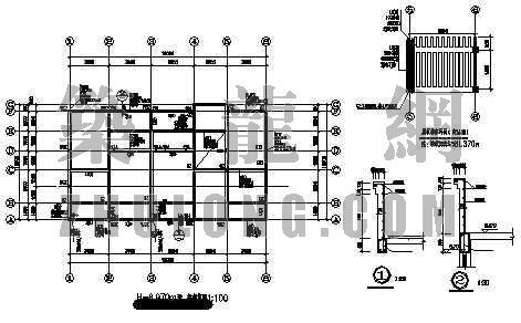 砖混宿舍建筑和结构施工图