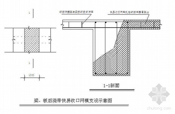 苏州工程模板资料下载-苏州某建筑工程模板施工方案（胶合板 快易收口网）